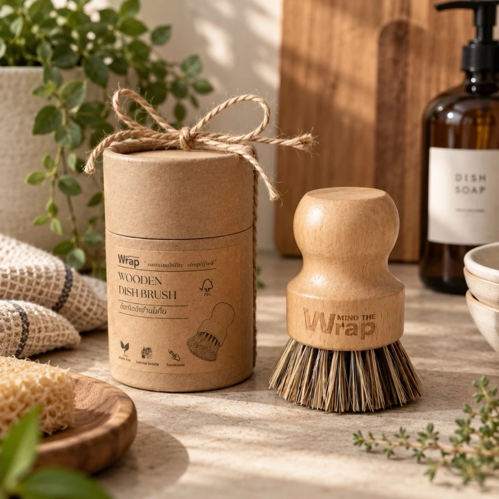 Natural Bamboo Dish Brush